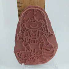 Rubber Stamp Unmounted - Country Girl