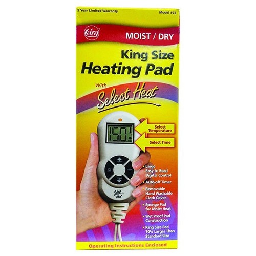DIGITAL KING SIZE HEATING PAD SALES Moist Heat Muscle Pain Reliever ❃ FreshSpun