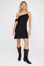 Nasty Gal Twisted Asymmetrical Dress UK 6