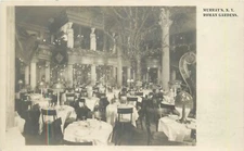 1908 New York Murray's Restaurant Interior occupation Postcard RPPC 24+-11777