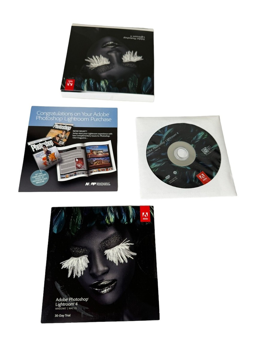 Adobe Photoshop Lightroom 4 (Retail) (1 User/s) - Full Version for
