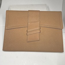 MCM Purse Offenbach Leather Germany Golden Rod Mustard Clutch Vintage 1960 Rare