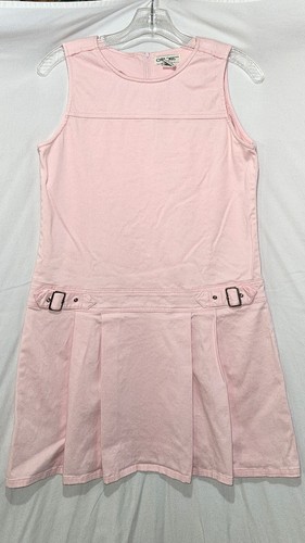 Cherokee Girls XL 14/16 Light Pink Soft touch Overall Dress - Picture 6 of 10
