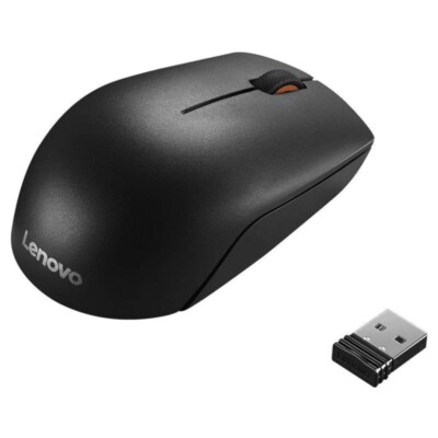 Lenovo 300 Wireless Compact Mouse kabelloser Nano-USB-Empfänger Notebook Maus