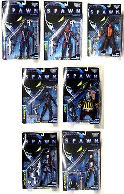 Spawn Movie Action Figure Set of 7 New McFarlane Toys Variant Spawn 1997 | eBay