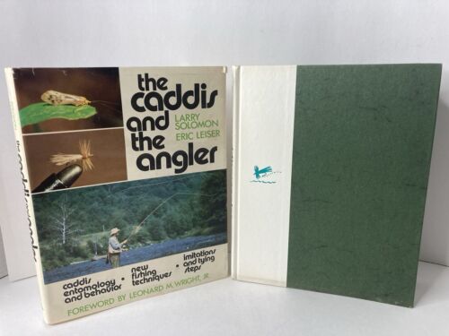 Die Caddis und der Angler von Solomon und Leiser 1977 HC mit DJ Fliegenfischen Tipps