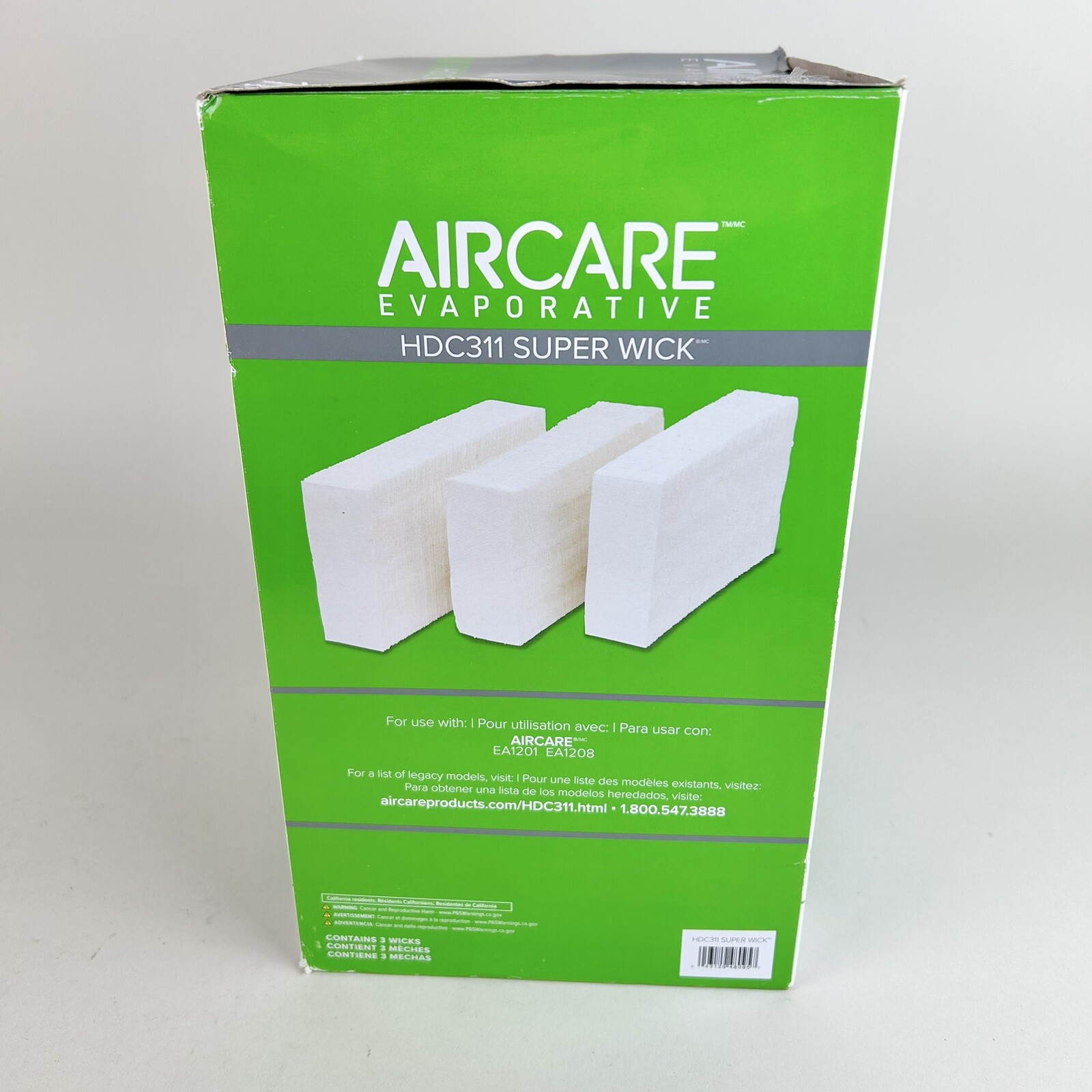 NEW AirCare HDC311 Replacement Wicking Humidifier Filter Set Of 3