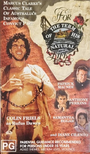 FOR THE TERM OF HIS NATURAL LIFE - TWIN PACK BOX SET PAL VHS (PG)