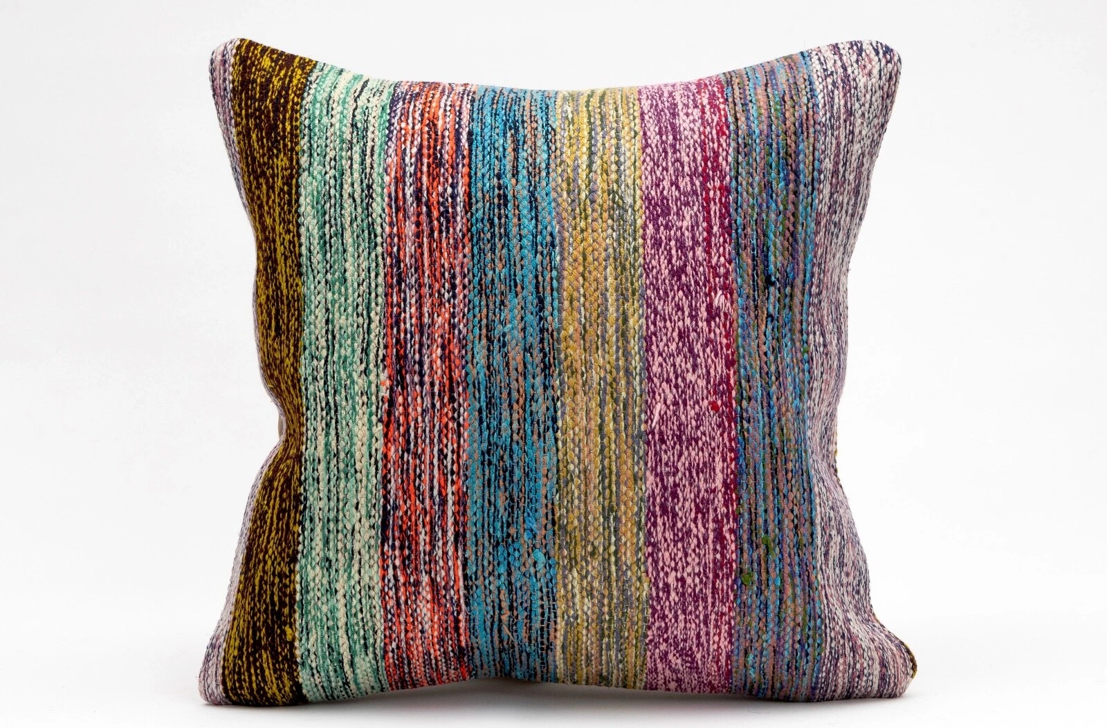 Kilim Pillow Cover, 16x16 in, Ethnic Pillow, Throw Pillow, Decorative Pillow
