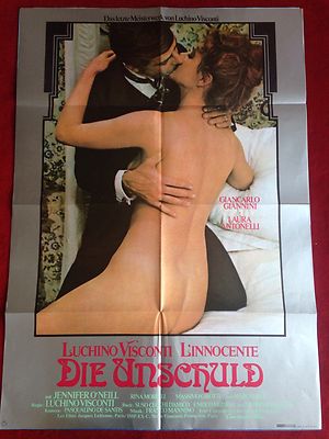 Die Unschuld Kinoplakat Filmplakat Poster A1 Luchino Visconti, L'Innocente 1977