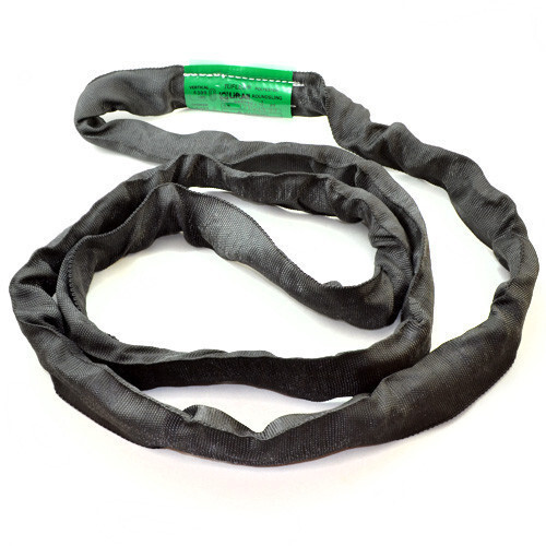Black Polyester Roundsling 4 ft (Span-Set) - Picture 1 of 4