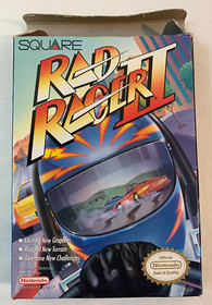 Rad Racer II 2 Nintendo NES CIB Complete Manual Box Cartridge SQUARE Authentic