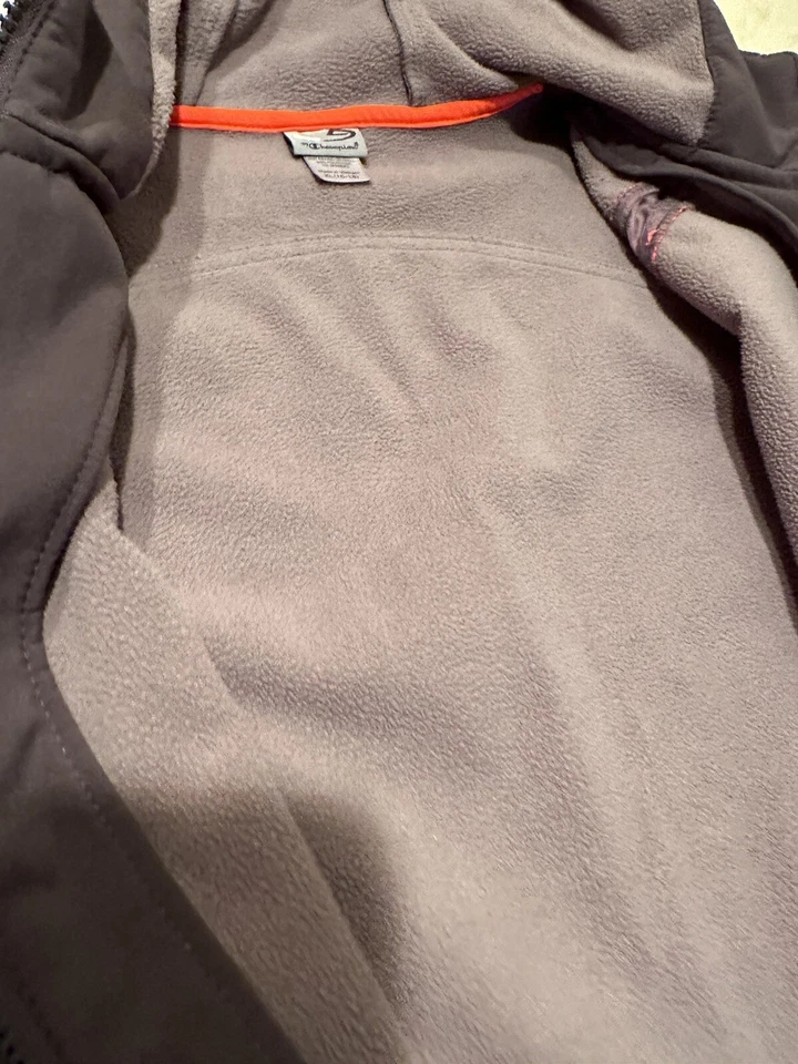 C9 Champion Jóvenes Niños Cremallera Completa Con Capucha Mediana Wt Chaqueta Gris Talla XL Foto 4 de 4