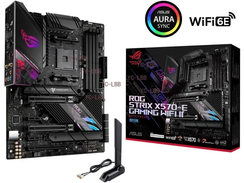 ASUS ROG Strix X570-E Gaming WIFI II AMD AM4 With WiFi 6E ATX Gaming Motherboard