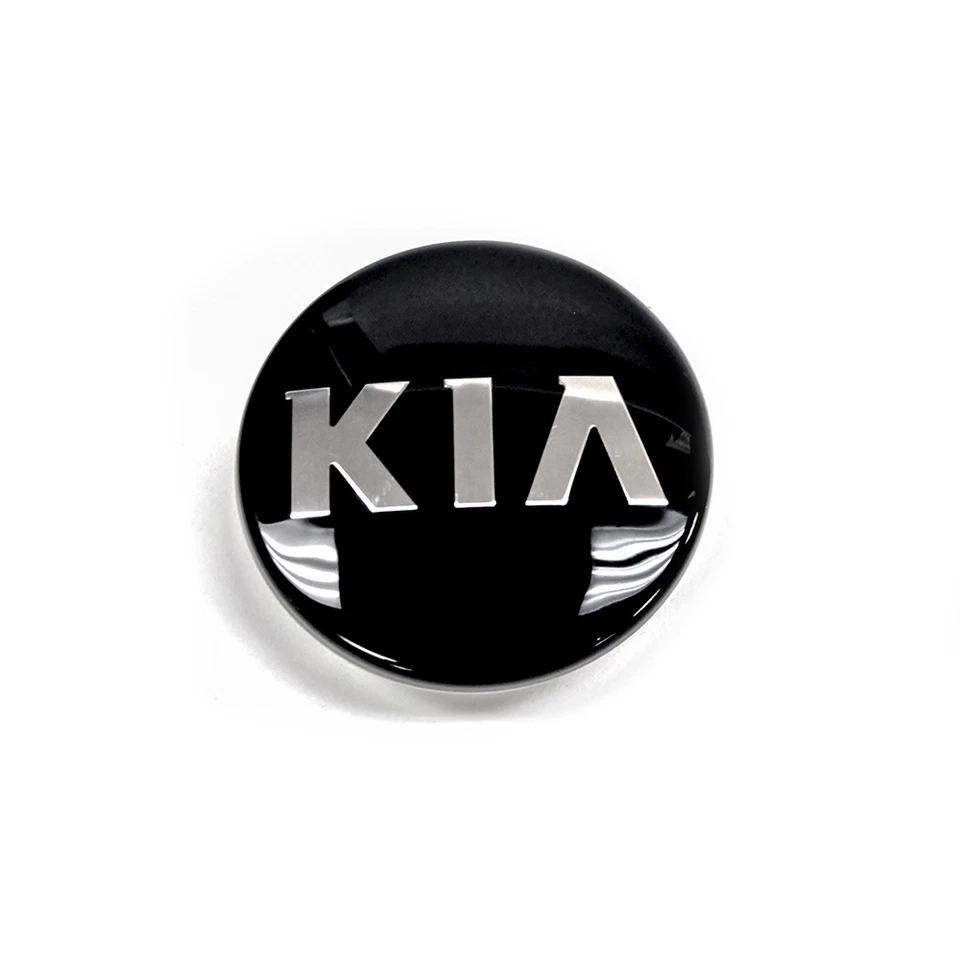 Tapacubos central de rueda Kia 2011-2023 genuino OEM NUEVO con logotipo 52960-3W200 Foto 2 de 4