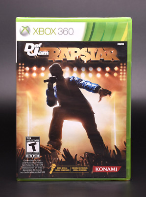 Def Jam Rapstar Microsoft Xbox 360 Brand New Sealed