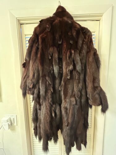 Genuine Fox Fur with tails Beautiful  from Paris  - Picture 1 of 16
