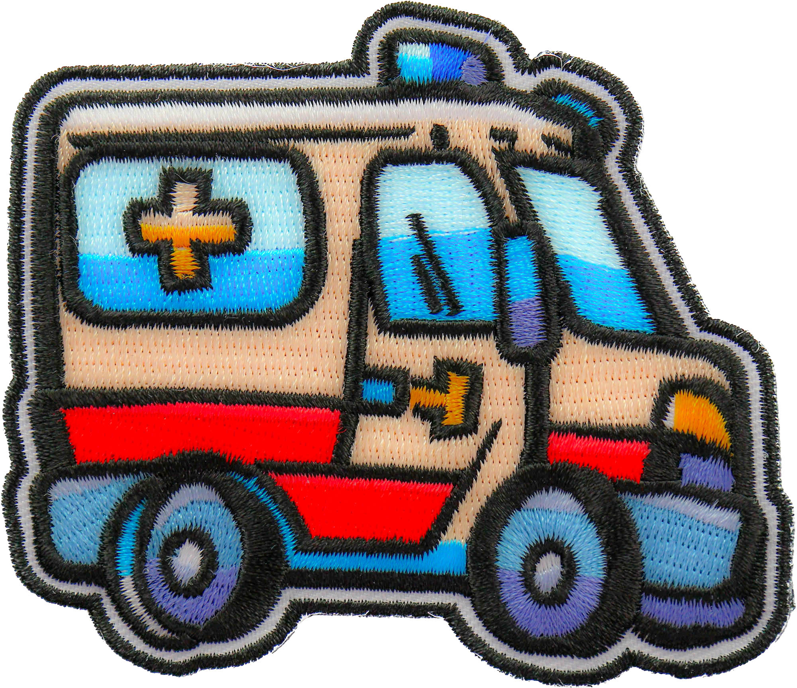 Ambulance Patch - 3.5x3 inch - P7677