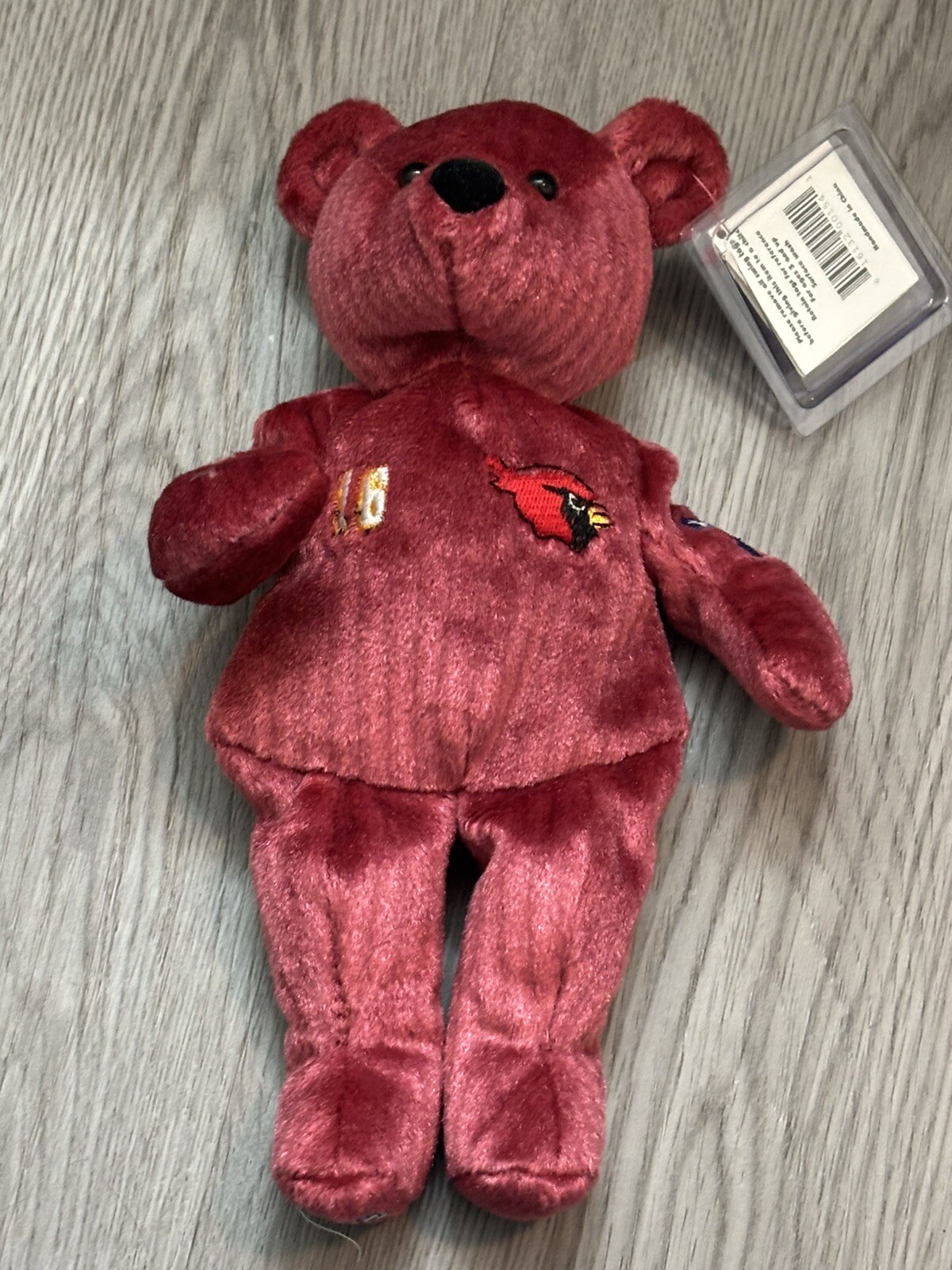 Jake Plummer 9” Salvino's NFL Bammers ‘99 Arizona Cardinals Plush Teddy Bear #16