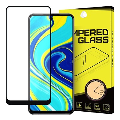 Xiaomi Poco X3 NFC Panzerfolie Displayschutz Glasfolie Echtglas voll abdeckend