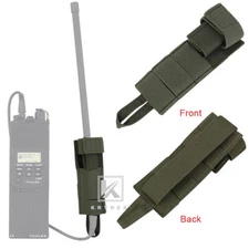KRYDEX Radio Antenna Relocator Tactical Retention Holder MOLLE Ranger Green