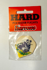  Super Rare Vintage Harrows Panda Dart Flight...