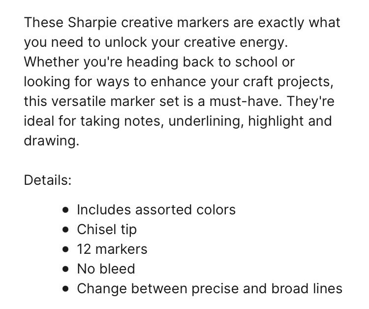 Sharpie S-Note Duo Dual-Ended Creative, Assorted Colors, Fine & Chisel Tips,