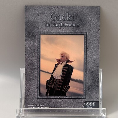Gackt Trading Card No.68 Rare J-Rock liscened by Wu-Sheng 2000