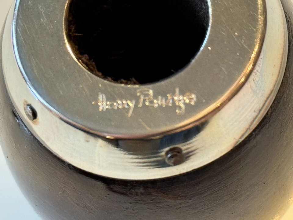 Rare Vintage/Antique Hingedlid Wooded Body Owl Inkwell/holder with