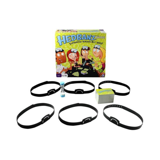 Hedbanz for Adults Board Game 2010 Spin Master Party Ages 14 for sale online 