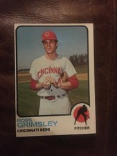 1973 Topps #357 Reds Ross Grimsley Baseball Card