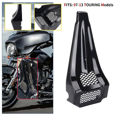Vivid Black Stretched Chin Spoiler Scoop For Harley Touring Road Glide EFI FLTRI