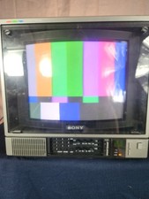 Sony CVM-1271 12" Trinitron Color CRT Monitor BNC Retro Gaming TESTED