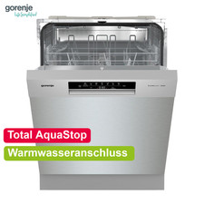 Gorenje Unterbau Geschirrsp&uuml;ler 60cm Edelstahl 13 Gedecke AquaStop SpeedWash NEU