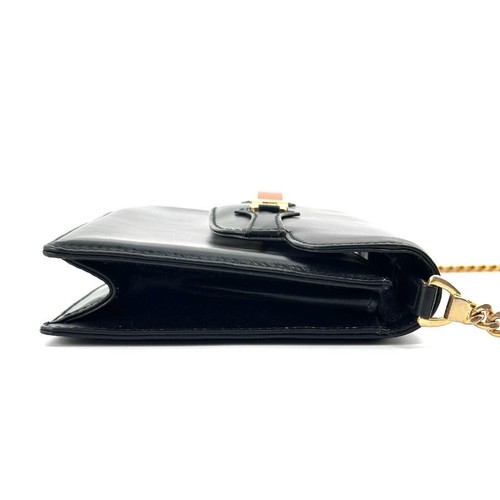 Gucci 2Way Shoulder Bag Black Leather Used - Bild 6 von 18