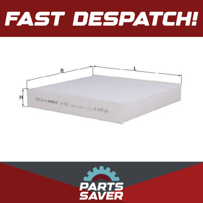 Pollen / Cabin Filter fits DACIA DUSTER 2017 on Mahle 272770567R 272773016R New