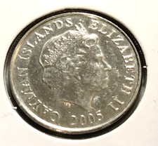 2005  Cayman Islands  10  Cents  Coin - KM#133  - (IN#16879) - Combined Shipping