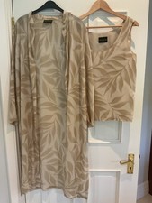 VINTAGE GINA BACCONI TOP AND SHIFT COAT