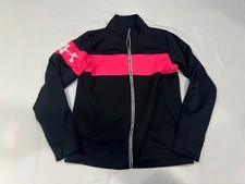 Under Armour Jacket Womens Medium Black All Season Semi Fitted Activewear