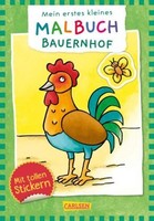 Mein Erstes Kleines Malbuch: Bauernhof | Kartoniert | 9783551192387