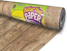 Teacher Created Resources Rustic Wood Better than Paper Bulletin Board Roll TCR