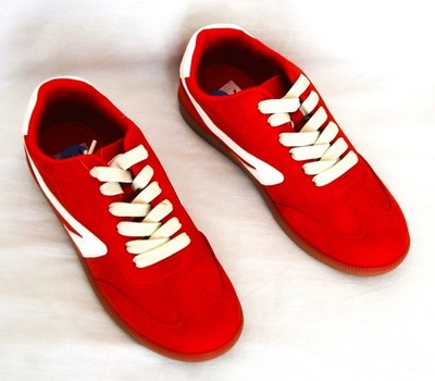 NEW DOLCE VITA QUATUM RED/ WHITE CONFORT SNEEKERS size 7,5