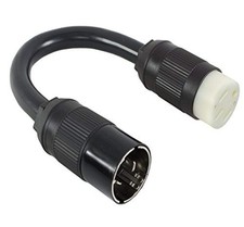 Conntek 1.5ft 50A 125/250V Shore Power SS2-50P/Gen CS6365 Pigtail Adapter