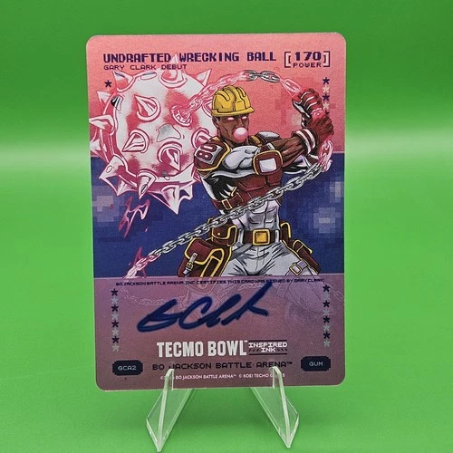 2026 Bo Jackson Battle Arena Undrafted Wrecking Ball Gum Inspired Ink #GCA2