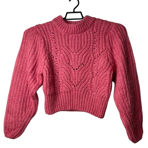 Pull Fisherman TopShop à Col Ras Du Cou - Taille 6 - Style Cable Knit - Occasion Très Bon état