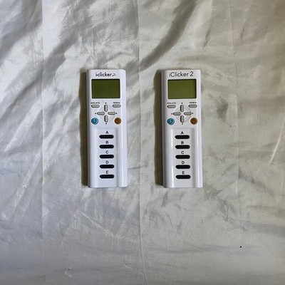 iClicker 2  Student Classroom Response Remote Clicker (two)