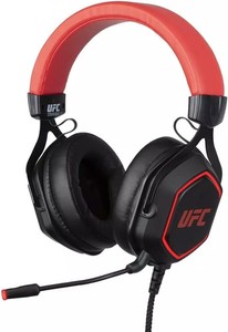 Konix UFC PRO Wired Gaming Headset 7.1 - Black / Red Multiformat Compatible NEW