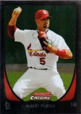 2011 Bowman Chrome #5 Albert Pujols St. Louis  ID:56570