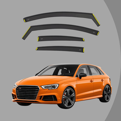 Wind Deflectors fit Audi A3/S3/RS3 MK3 2013-2020 5-Door Hatchback 4pcs Set