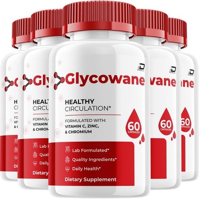 (5 Pack) Glycowane Capsules   Glyco Wane All Natural Glycogen Support
